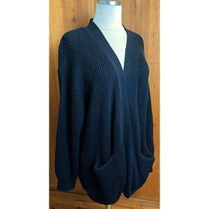 Quince Organic Cotton Oversized Cardigan